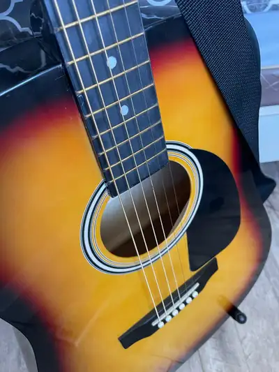 Squier Guitar, Stand and all accessories, View more