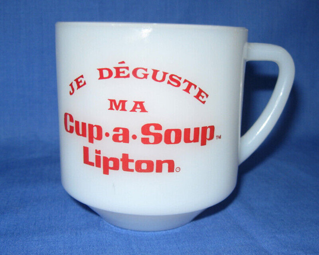 TASSE PROMOTIONELLE LIPTON CUP-A-SOUP PROMO CUP dans Art et objets de collection  à Ouest de l’Île - Image 2