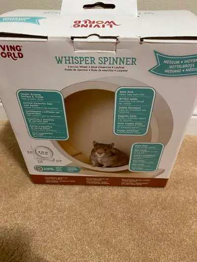 Spinner Whisper for hummster, View more