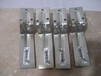 4 National Hardware N235-309,  Open Bar Holder, Zinc Plated, View more
