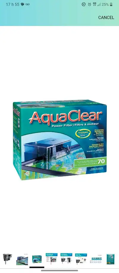 Filtreur aquarium, View more