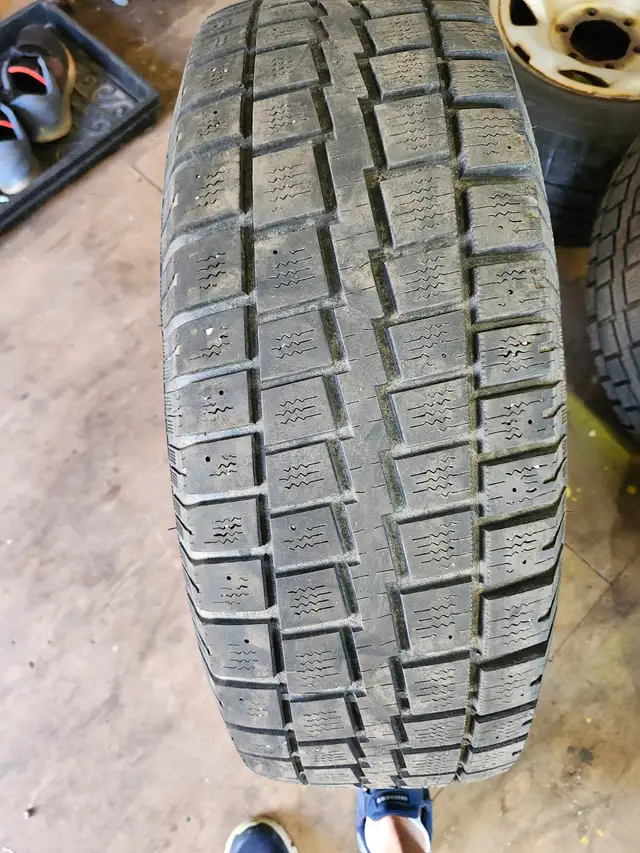 Winter tires and rims off a Toyota tacoma in Tires & Rims in Summerside - Image 2