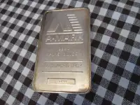 100 oz .999 Silver Bar. Vintage A-Mark bar