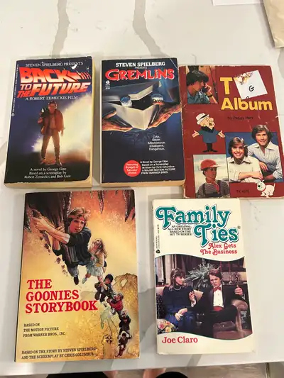 Vintage 1980s Movie & TV Paperback Book Collection, View more