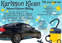 Mobile Car Cleaning Service (on the go) 