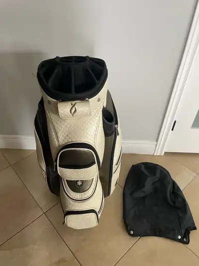 14 slot Nancy Lopez golf cart bag with rain hood, View more