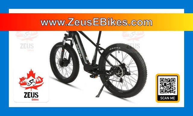 STOCK LIMITÉ! L'Eunorau Fat-AWD 2.0, COMMANDEZ! ZeusEbikes.com dans Vélos électriques  à Longueuil/Rive Sud - Image 4