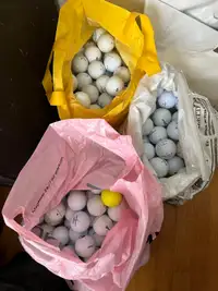 110 Golf Balls x3. $30 ea