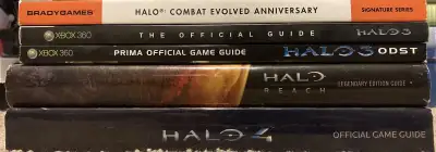 Various Hardcover & Soft Cover Strategy Guides/Gane Guides: Halo Combat Evolved Anniversary -SOLD- H...