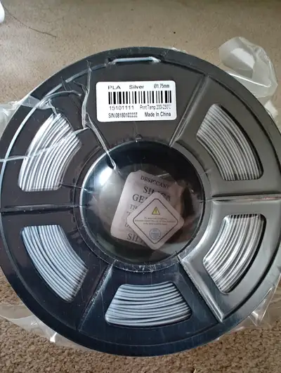 $20 each roll. I have 2 rolls. Conductive Carbon PLA with a print temperature range of 200–230°C is...