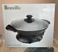 Breville Gourmet Wok (6 Qt, Non-Stick, Electric) EW30XL (New)