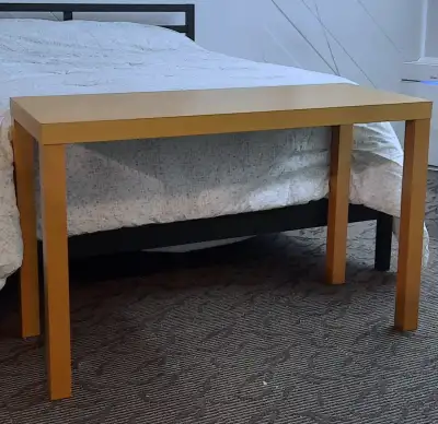 Ikea Lack BEECH TABLE (perfect for Student, Desk, Plant Stand), View more