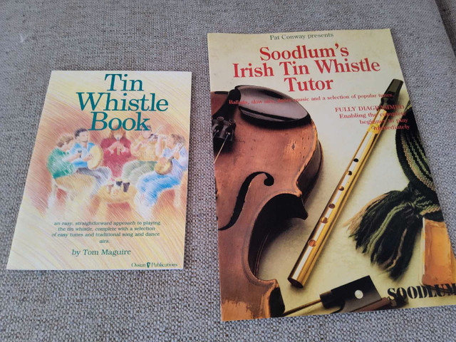 Tin whistle music books in Other in Ottawa