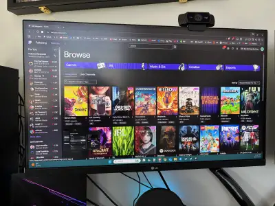 LG 27GN750-B UltraGear Gaming Monitor 27” FHD 1080p 240hz, View more