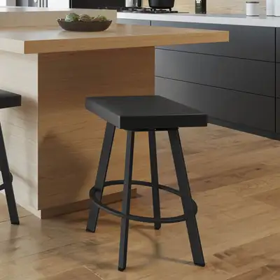 2 High-quality counter height stools by Amisco (Made in Canada), View more