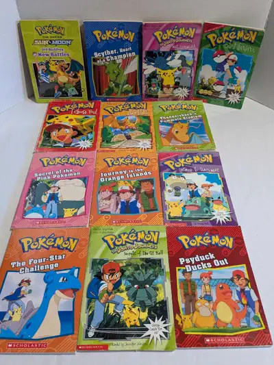 Pokemon Chapter Books lot of 13 illustrated Paperback, View more