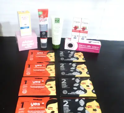 BEAUTY Lot YES Carrots DERMA Roller ORGANIC Rosehip Oil SHINE BR, View more