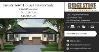 BRAND NEW Luxury Townhouse Units For Sale In Lacombe
