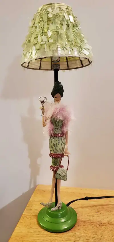 Vintage Lady Lamp, View more