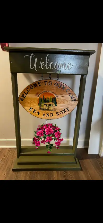 PLANT HANGER WITH SIGNS, View more