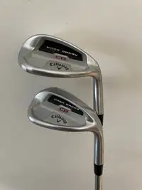 Callaway Mack Daddy CB 56 and 60 degree wedges