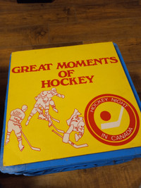Vintage NHL Hockey Vinyl Albums Great Moments,Vancouver Lot 2