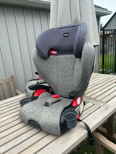 I have two used Britax Highpoint Belt Positioning Booster Seat 2-Stage System for sale. Perfect for...
