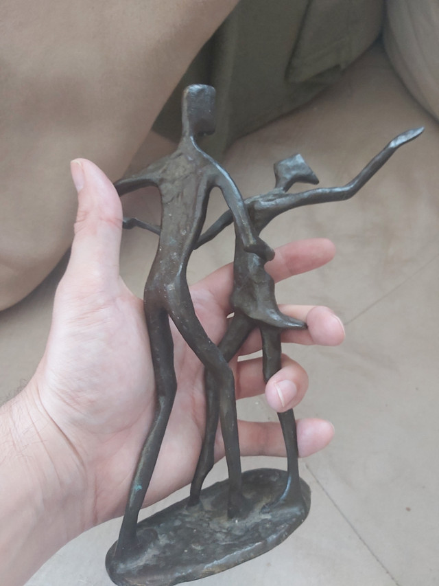 Bronze sculpture unsigned solid  in Arts & Collectibles in Kingston