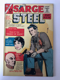 Sarge Steel #1, 4, 5, 6, 7 Charlton Comics