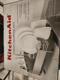 New in Box, Kitchen-Aid Compact Dish-Drying Rack