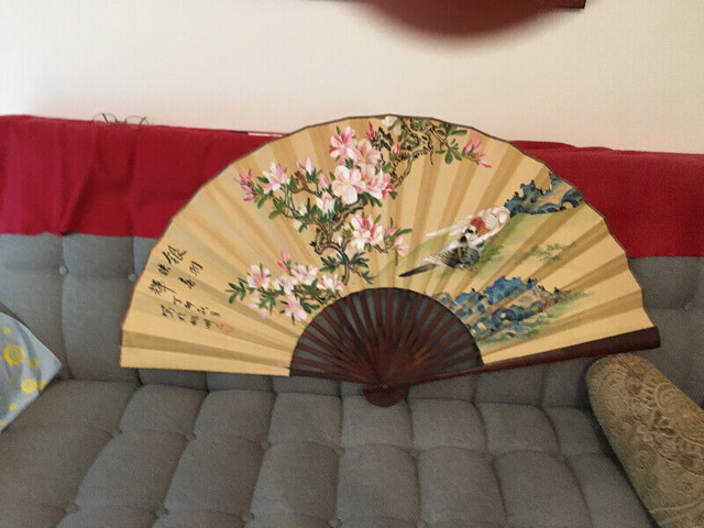 Chinese Painting/Art Fan (for Decoration) in Arts & Collectibles in City of Toronto - Image 3