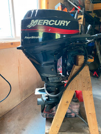 15 hp Electric Start Mercury for sale. Great condition