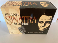 Frank Sinatra His Life & Times Collectors Edition 10 VHS Box Set