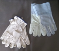 Leather Work Gloves - Med. - Large