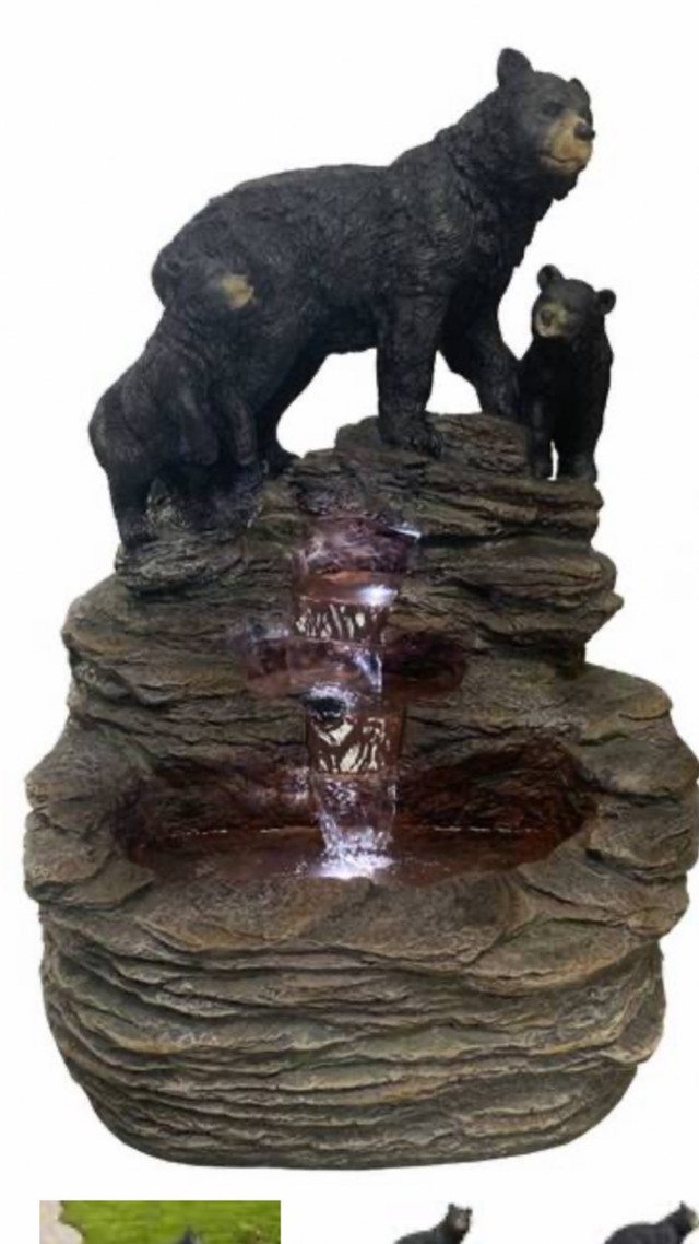Bear water fountain WANTED  in Outdoor Décor in Grand Bend