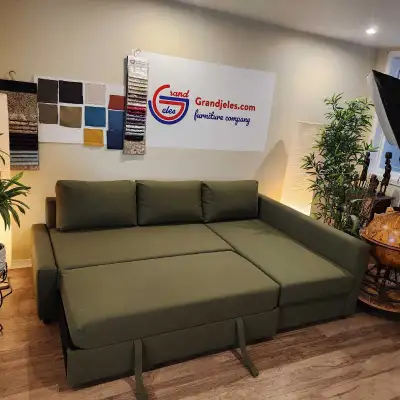 Canapé-lit IKEA FRIHETEN Sofa-bed Divan-lit + Livraison Gratuite, View more