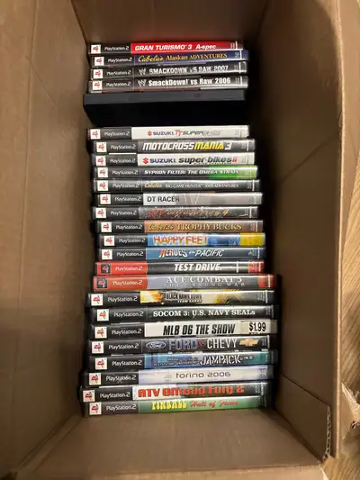 25 Assorted PS2 games, View more