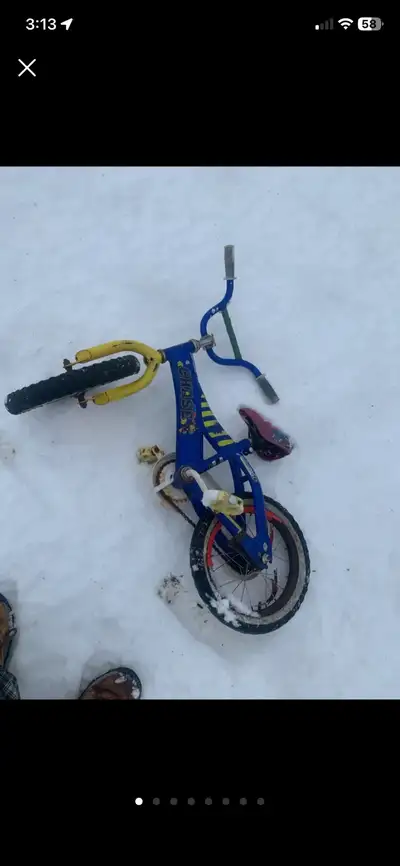 Chase Kids Bike - Blue and Yellow, View more