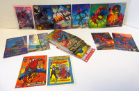 SPIDER-MAN Misc. Trading Card x 37 Large LOT (NM-Mint) Great Set