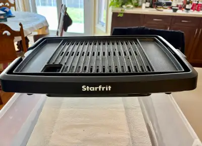 Starfrit The Rock Indoor Smokeless Electric BBQ Grill, View more