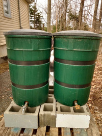 Rain Barrels, ea $30 or Both $50, pup Gore QC J0V1K0 