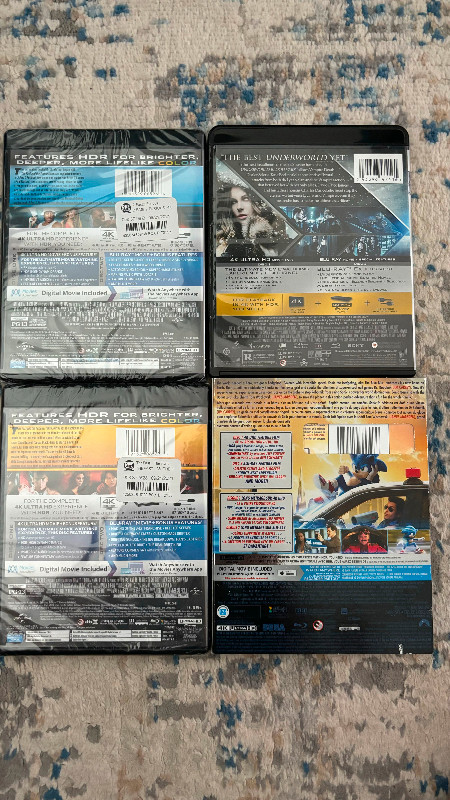 Blu ray 4K en lot à vendre. dans CD, DVD et Blu-ray  à Longueuil/Rive Sud - Image 2