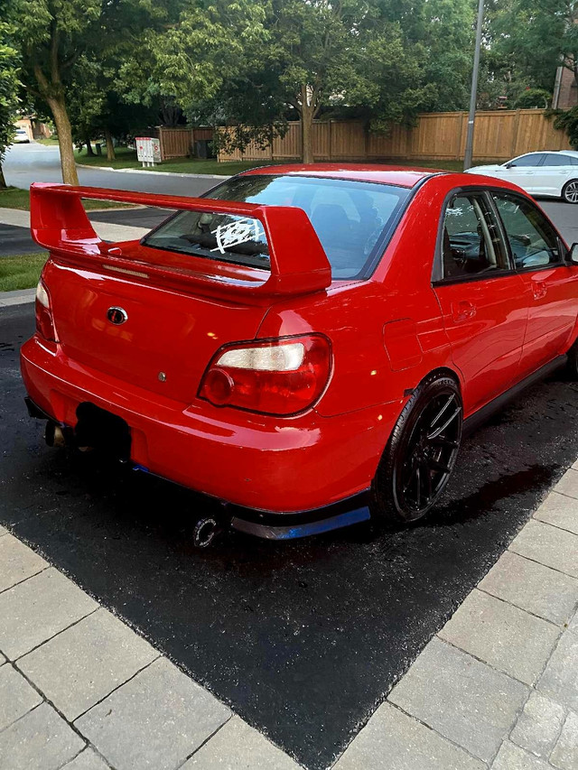 2004 Subaru Impreza WRX Red in Cars & Trucks in Markham / York Region - Image 3