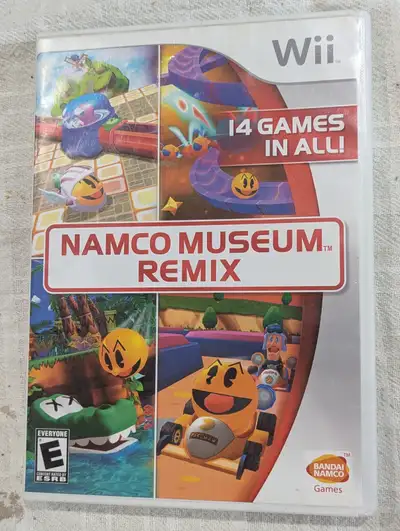 Wii game - Namco Museum Remix - complete, like new, View more