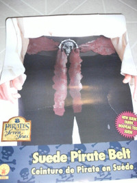 Pirate Belt with Skull Buckle(New)
