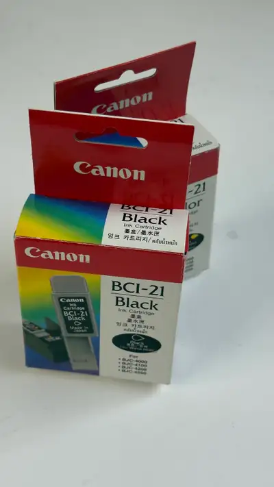 2 Canon BCI-21 Ink brand new unopened Cartridge, View more