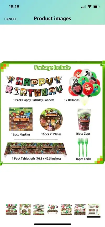 Birthday Party Supplies, View more