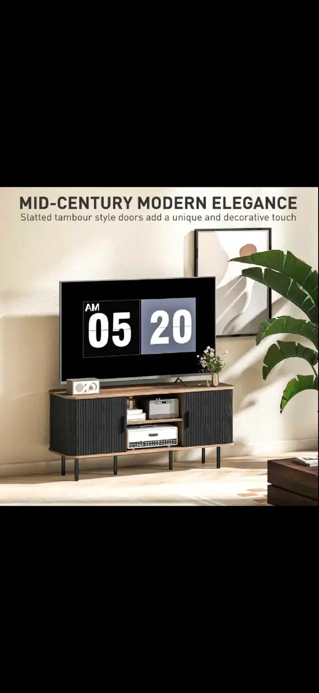 TV Stand Cabinet for TVs up to 55 Inches, TV Unit in TV Tables & Entertainment Units in Markham / York Region - Image 5