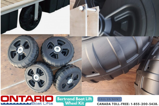 Bertrand Boat Lift Wheel Kit: Move *Your Boat* Lift Easily! in Other in Burnaby/New Westminster
