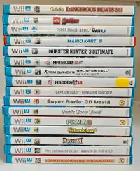 Nintendo Wii U Games lot